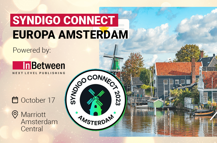 Syndigo Connect Europe​ Amsterdam Event Powered by InBetween database-publishing-softwareBanner Syndigo Event